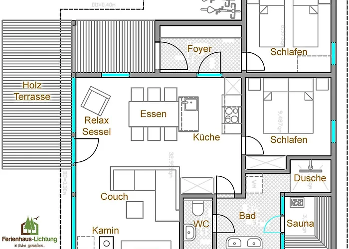 Tatil Evi 4 Personen Mit Sauna F0h2